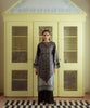 Komal Black Long Length Digital - 2 Piece