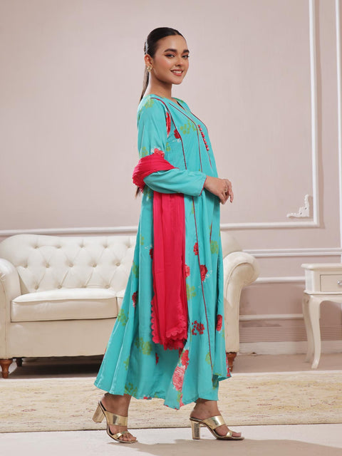 Kalidaar Frock | 3 piece