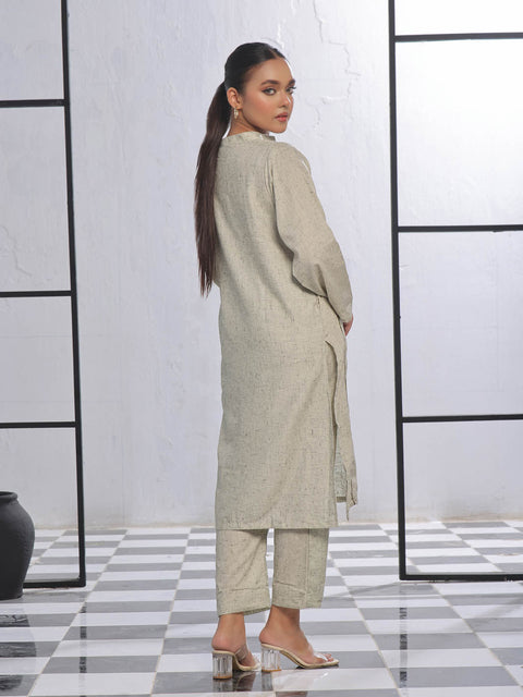 Kalidaar Co-Ord Set-Teal Olive