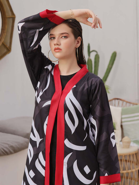 Huroof Shrug (Black)