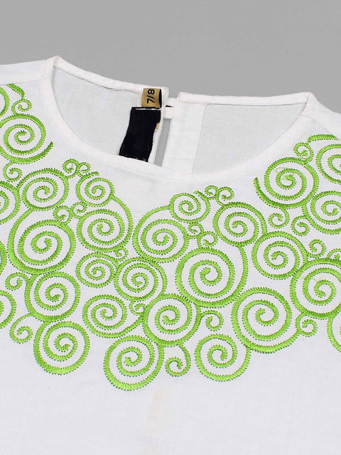 Embroidered Girls Co Ord Set VG162-A