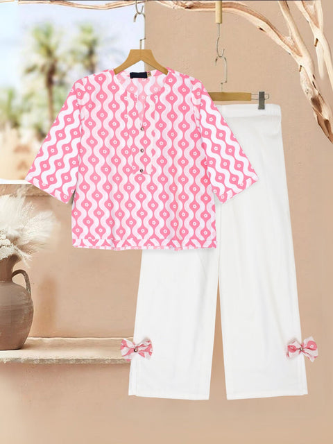 Printed Girls Co Ord Set VG147-B