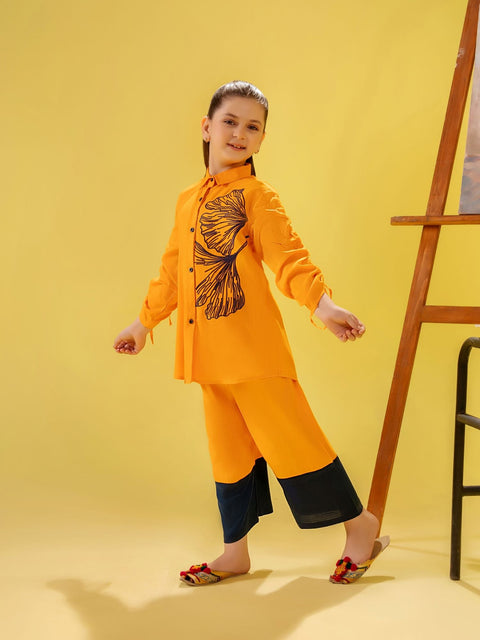 Embridered Girls Co Ord Set VG134-A