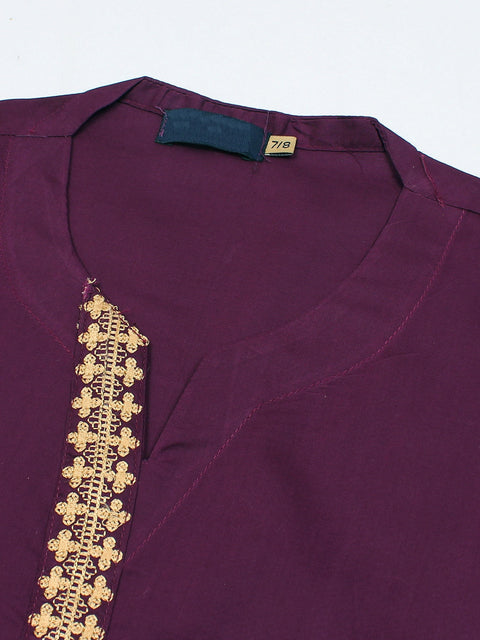 Embroidered Girls 2pc Suit VG136-A