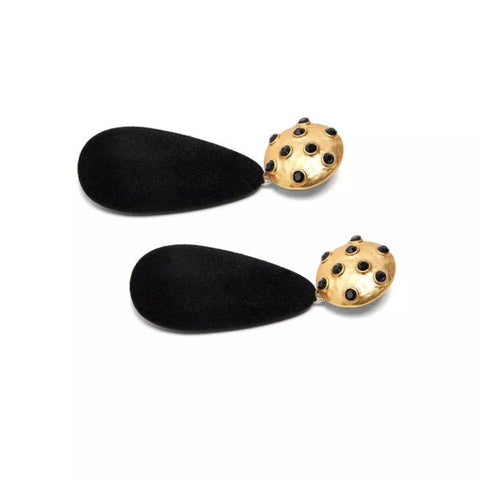 Flannelette Dangle Earrings