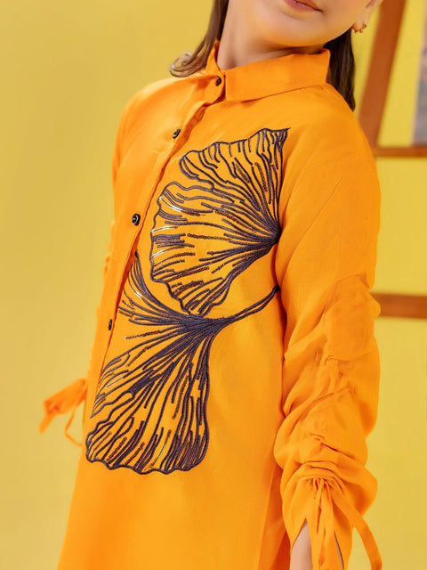 Embridered Girls Co Ord Set VG134-A