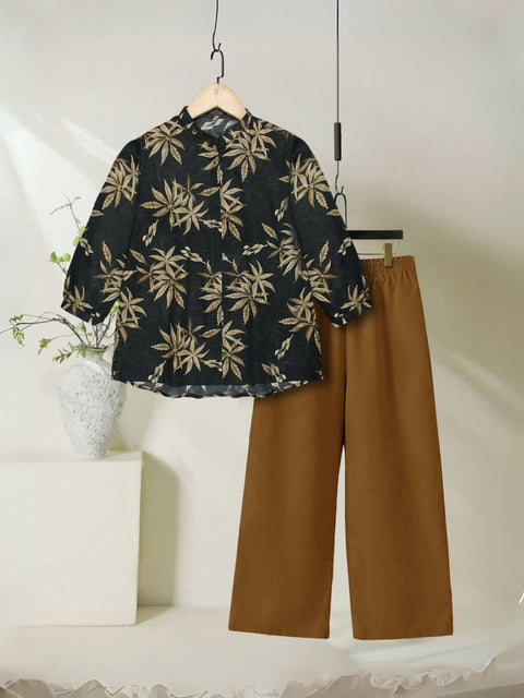 Printed Girls Co Ord Set VG132-B