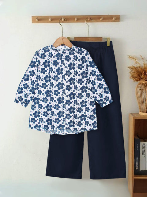 Printed Girls Co Ord Set VG144-B