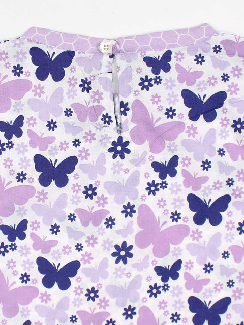 Printed Girls Co Ord Set VG142-A