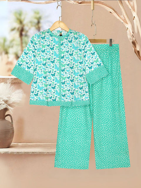 Printed Girls Co Ord Set VG142-C