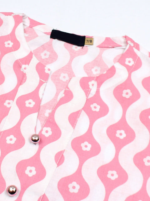 Printed Girls Co Ord Set VG147-B