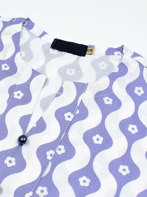 Printed Girls Co Ord Set VG147-A