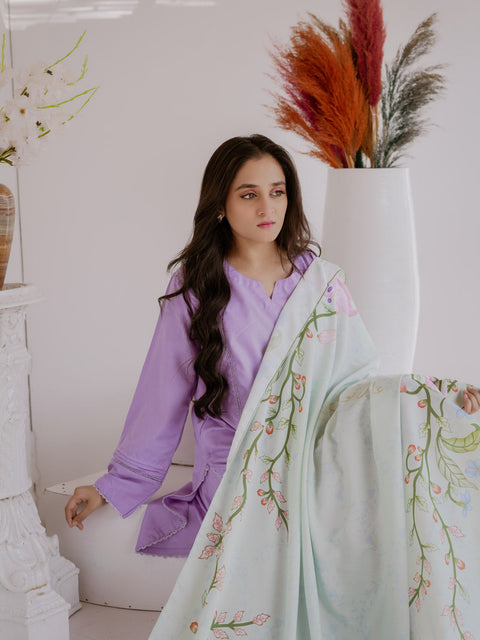 Aadat Odhni (Crysal Green)