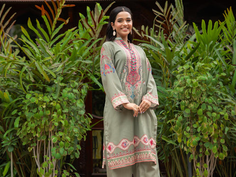 Mehtaab | 2 Piece | Printed | Green