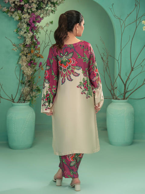 Jamyma | Stitched | 3 Piece | Printed Silk