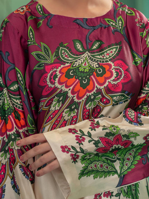 Jamyma | Stitched | 3 Piece | Printed Silk