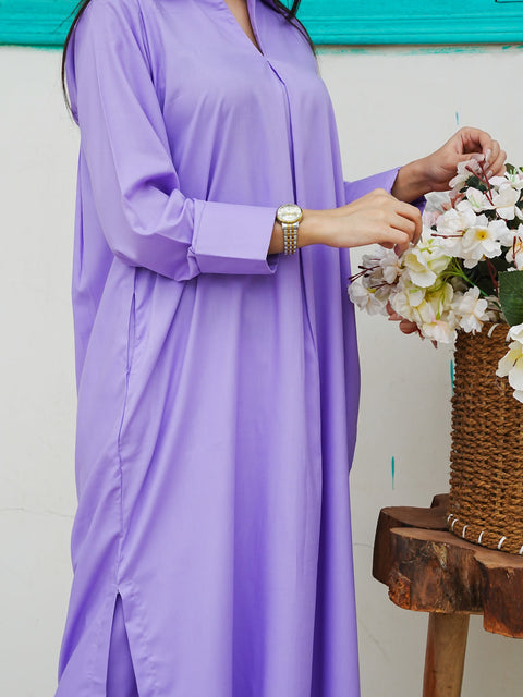 Saya Co-Ord Set (Lilac)