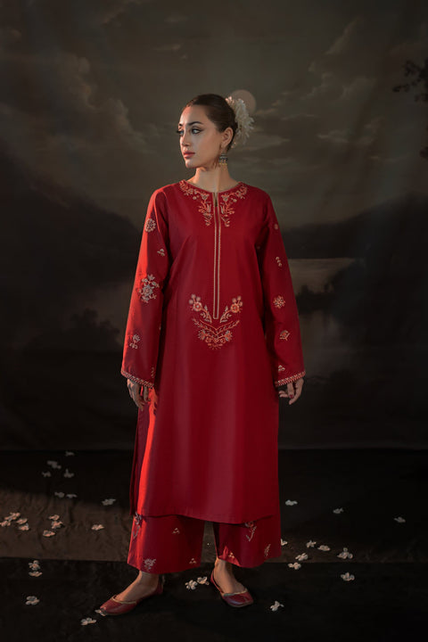 Tulip Long Length (Embroidery 2 Pcs)