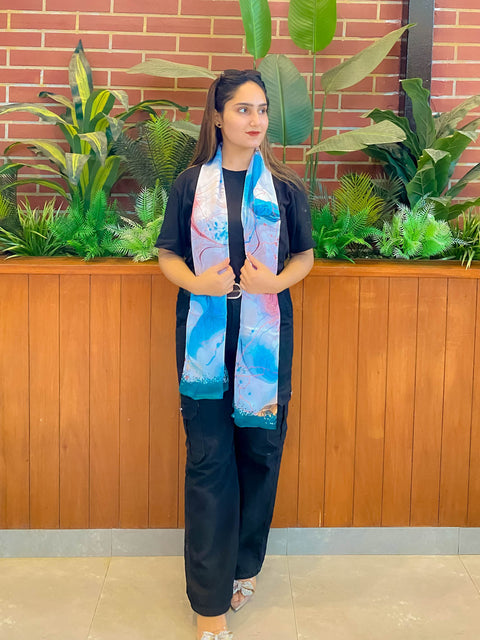 Rang jaa Stole (Green Multi)