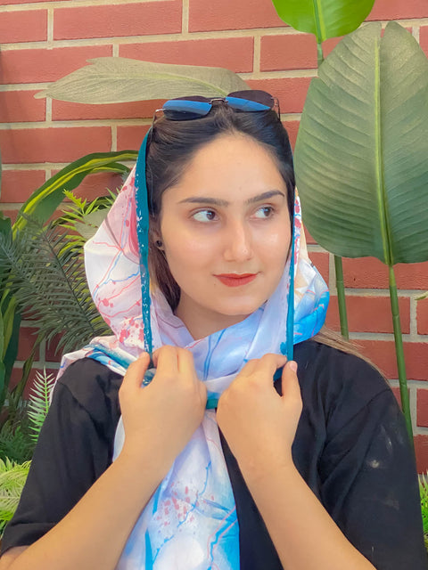 Rang jaa Stole (Green Multi)