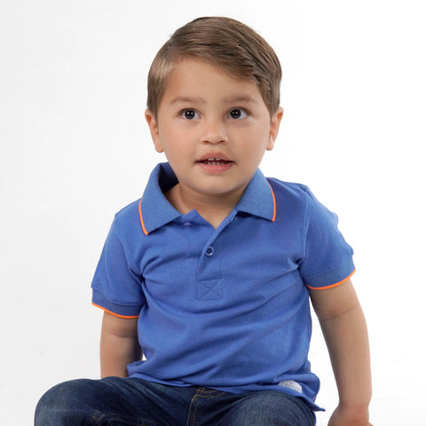 Junior Blue Polo