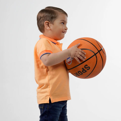 Junior Pumpkin Orange Polo