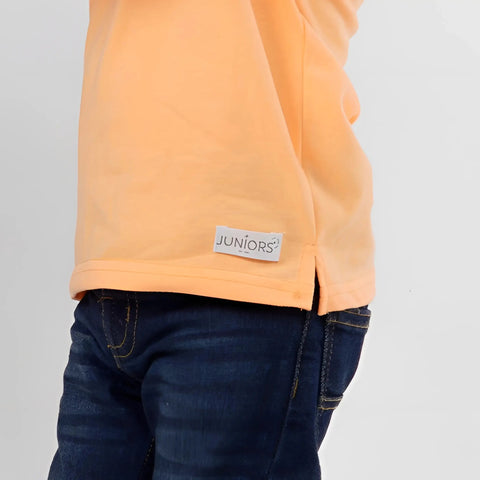 Junior Pumpkin Orange Polo