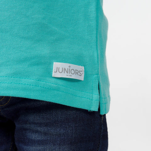 Junior Turquoise Polo