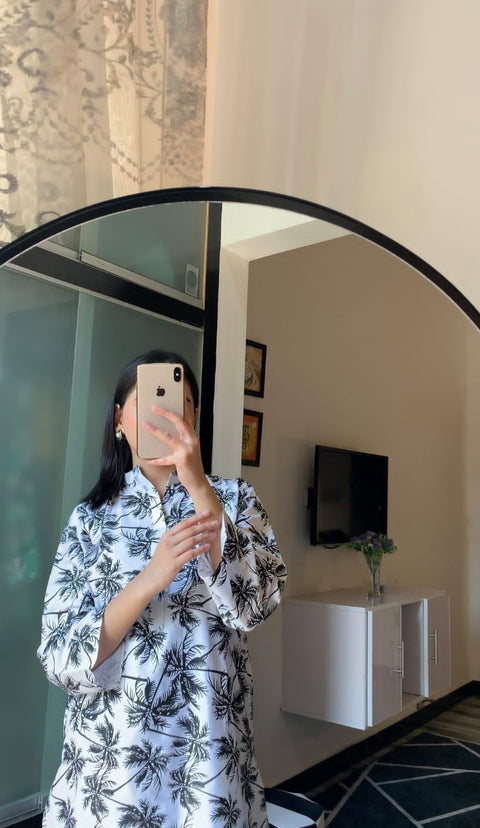 Palm Tree Stitched - 2 Piece