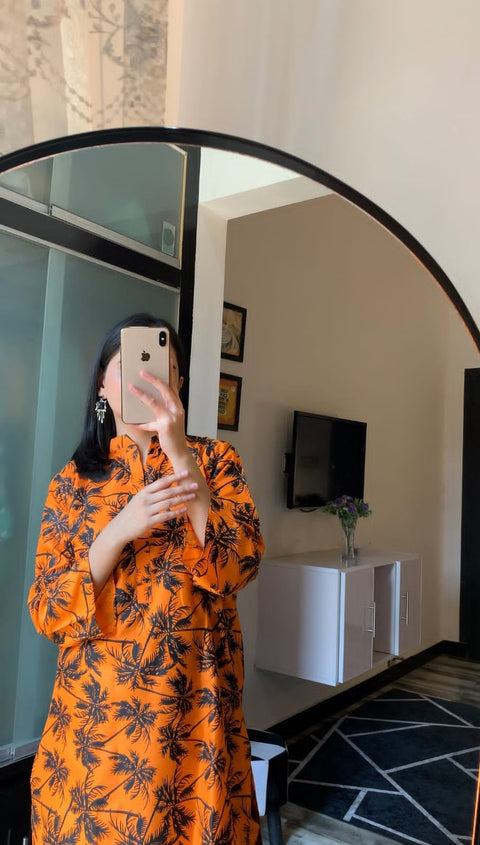 Palm Tree Stitched - 2 Piece