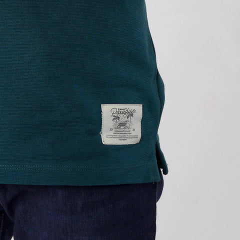 Teal Green Henley
