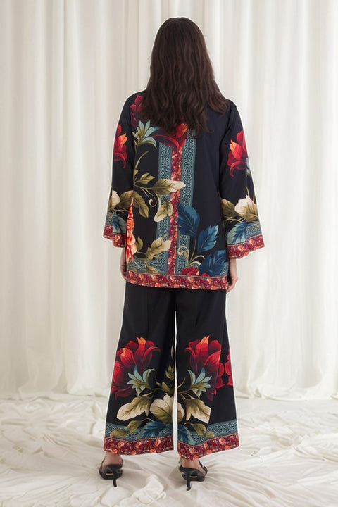 Majestic Rose Black Digital 2 - Piece