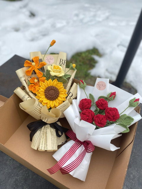 Sunflower Stitch Bouquet  -07