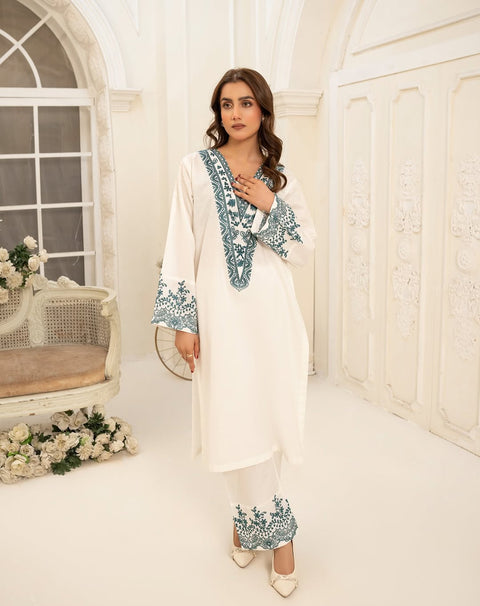 Ayat Long Length (Embroidery 2 Pcs)