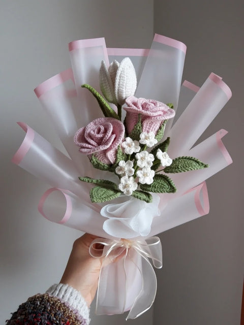 Pink Bloom Crochet -02